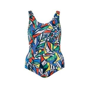 H2O Wear Scoop Back Bra Chlorine Resistant Picasso Artsy One Piece Swimsuit